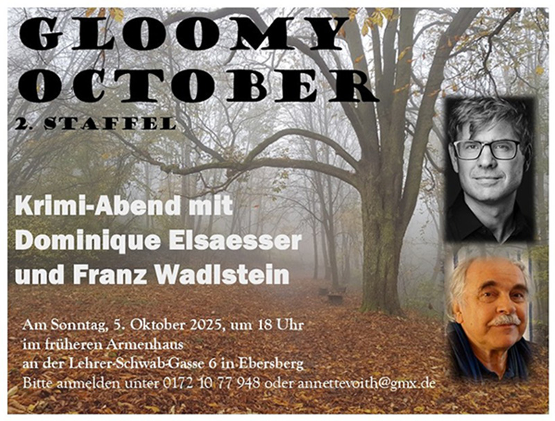 Krimi-Abend Gloomy October Krimi-Abend Gloomy October